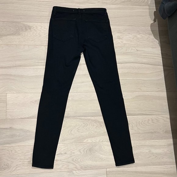 J Brand The Skinny Black Jeans - Picture 3 of 4